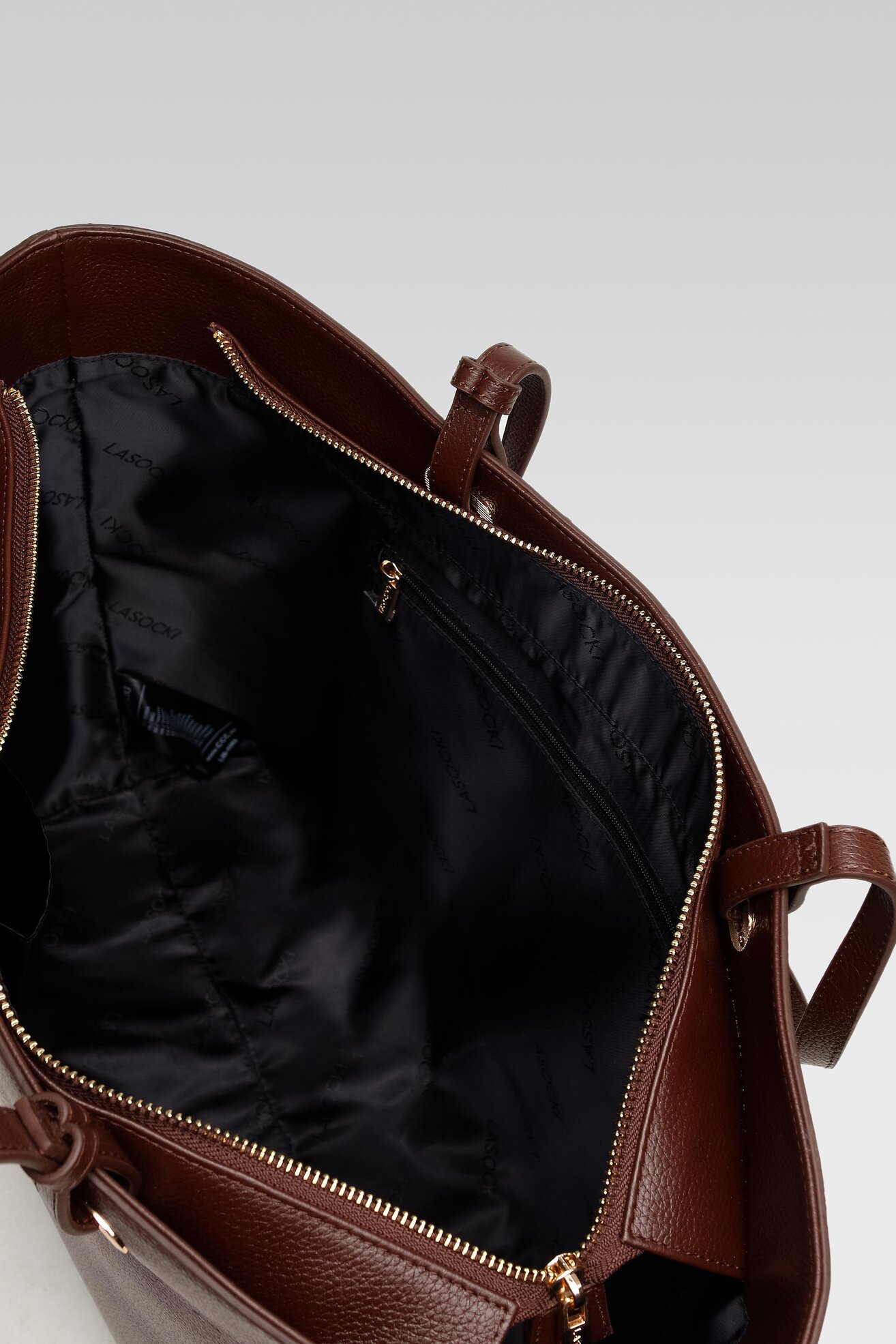 Дамска чанта Lasocki LIB-1069 КАФЯВ