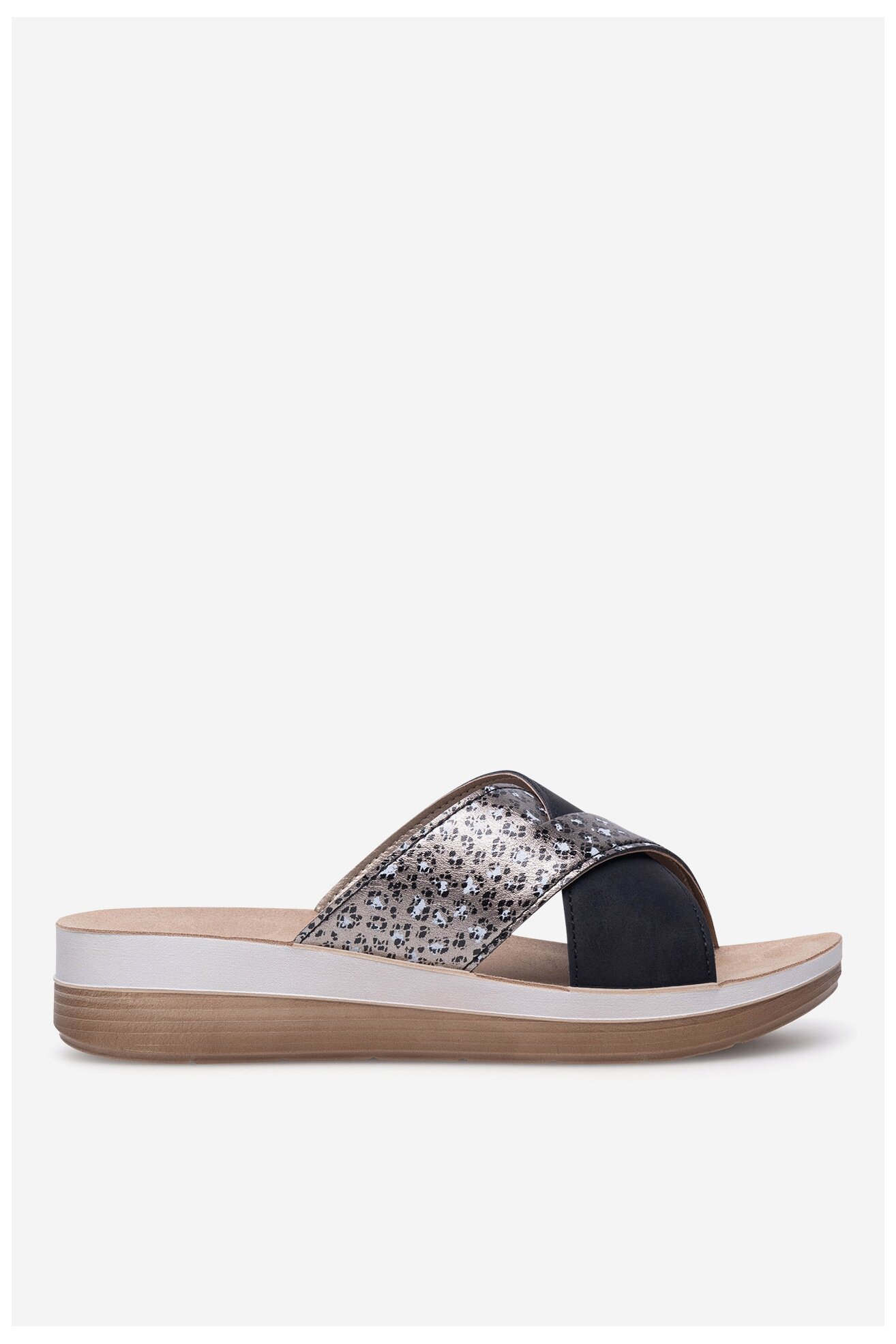 Klapki Inblu FT000013 Czarny