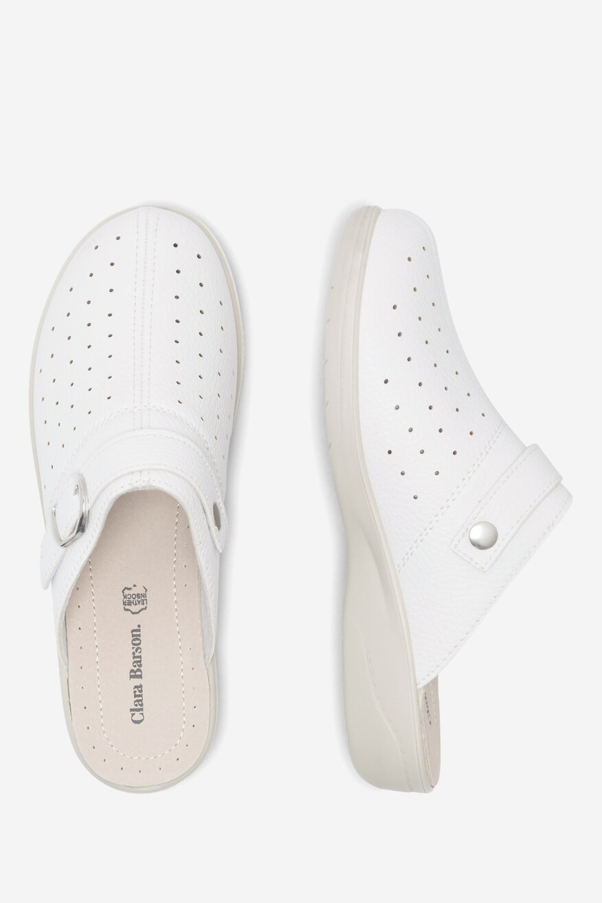 
                Șlapi Clara Barson ALB - 5903698098586