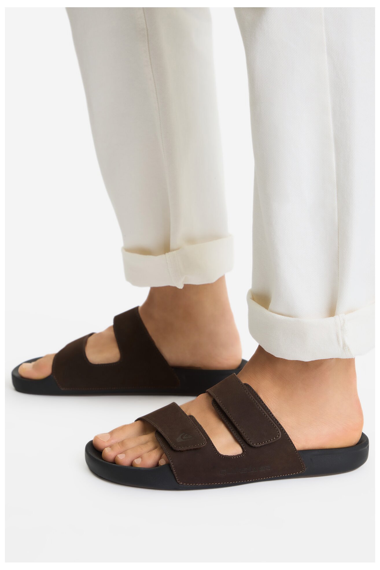 Klapki QUIKSILVER CWBEO-RAPID-01 Brązowy