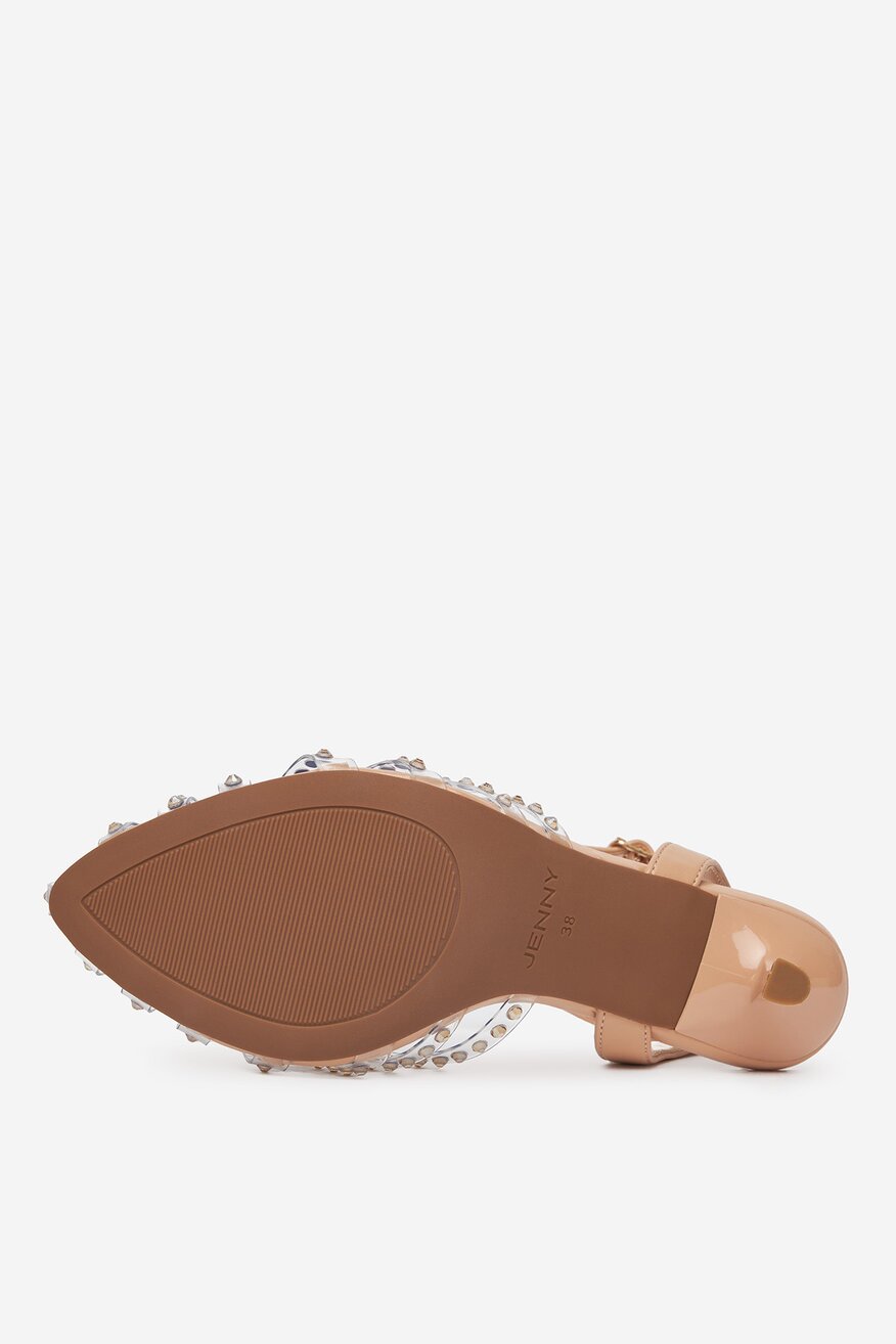 Pantofi cu toc Jenny BEJ - 5906751008942