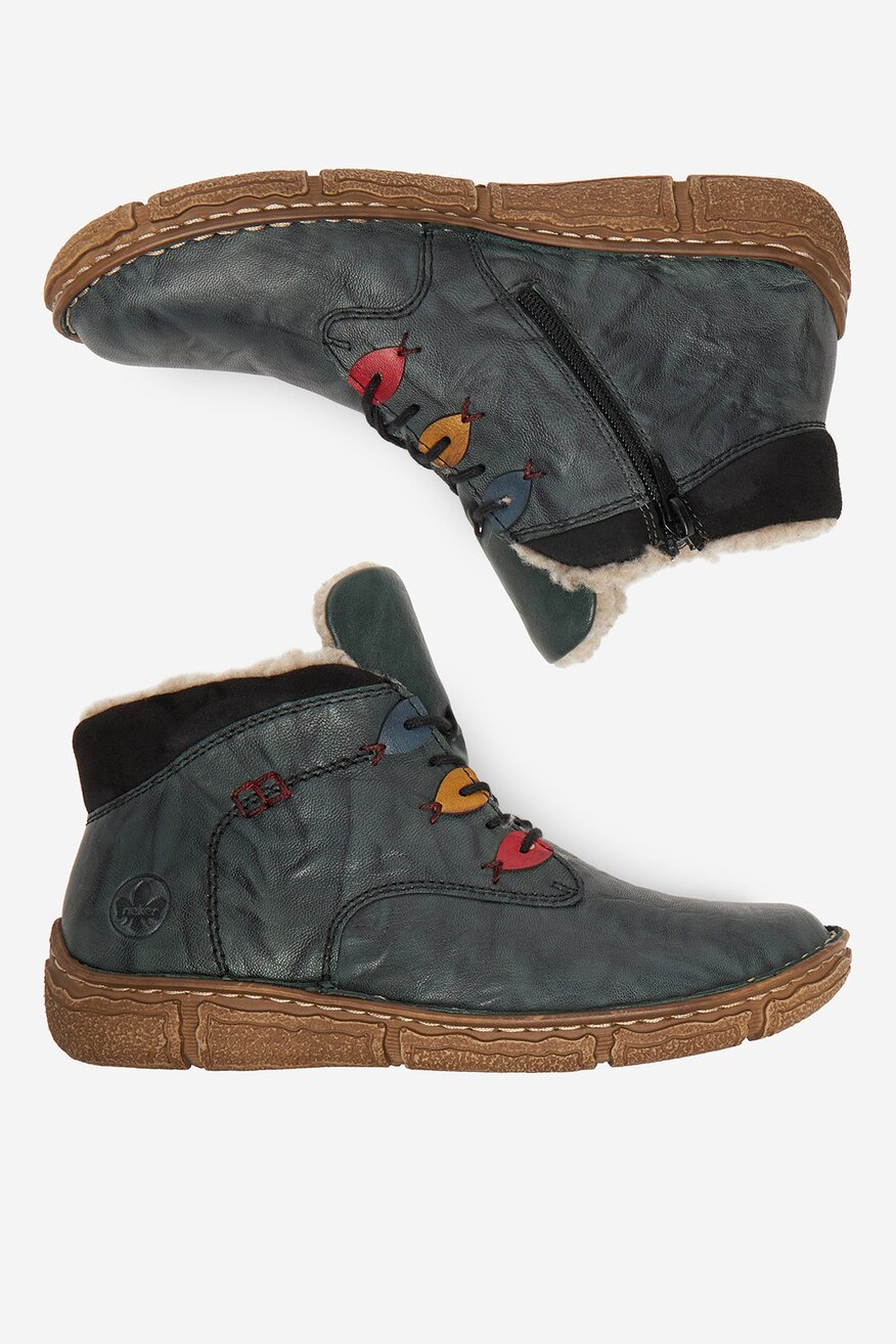 Bocanci Rieker ALBASTRU - 2230085548014