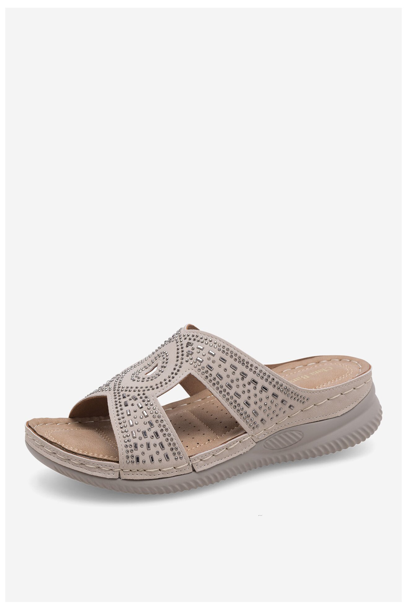 Шльопанець Clara Barson WYL05010-30 БЕЖЕВИЙ