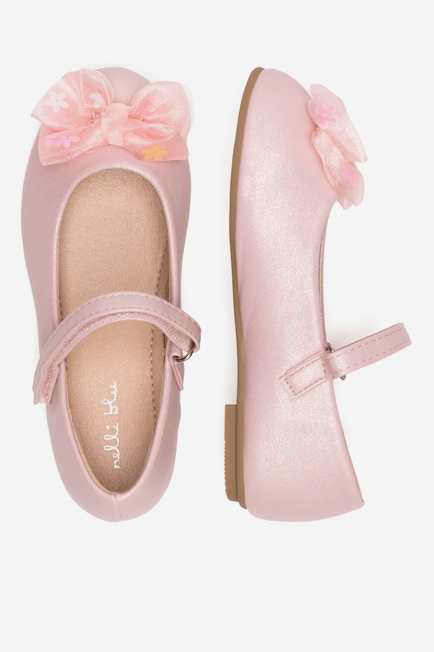 Baleriny Nelli Blu CM240430-8 Różowy - 5903698348629