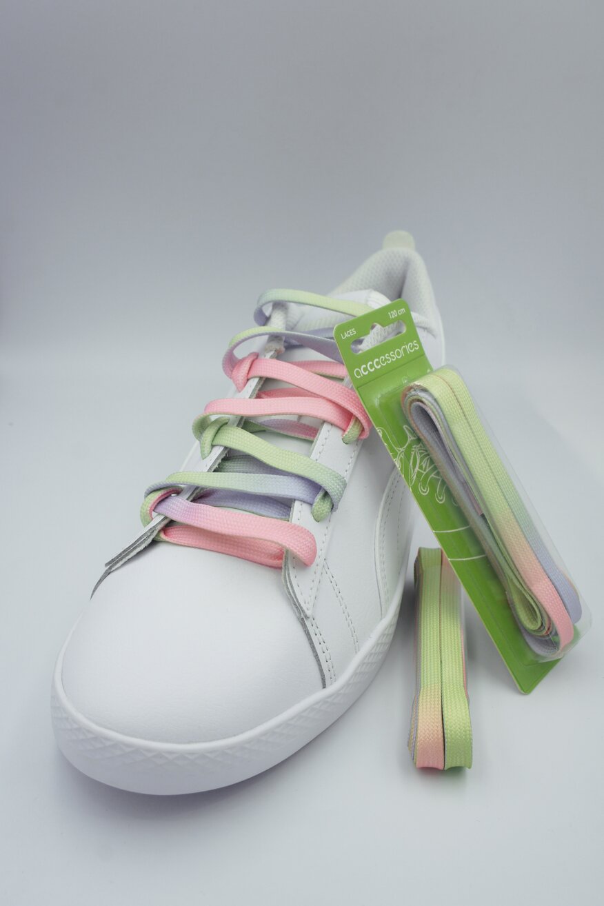 
                ACCCESSORIES - Sznurówki do obuwia pastelowe kolorowe - 5904248163679