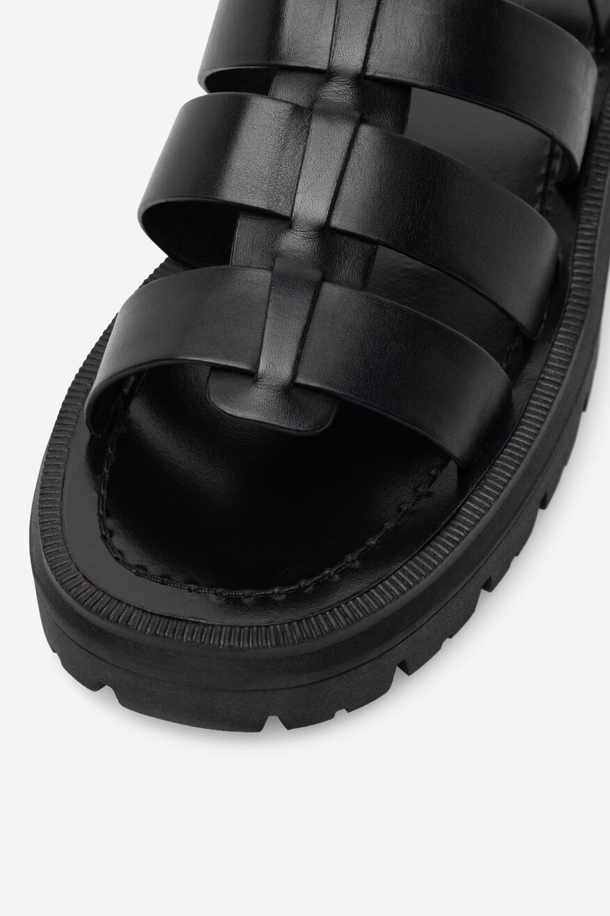 
                Gino Rossi - Skórzane sandały - 5905588430018