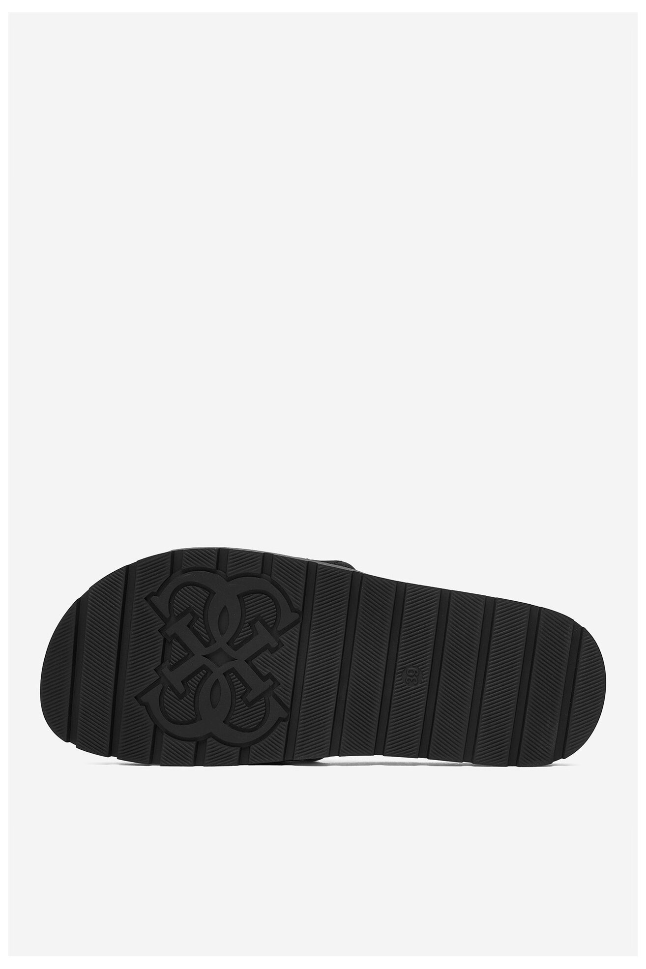 Klapki GUESS CEOWB-BS6702-01 Czarny