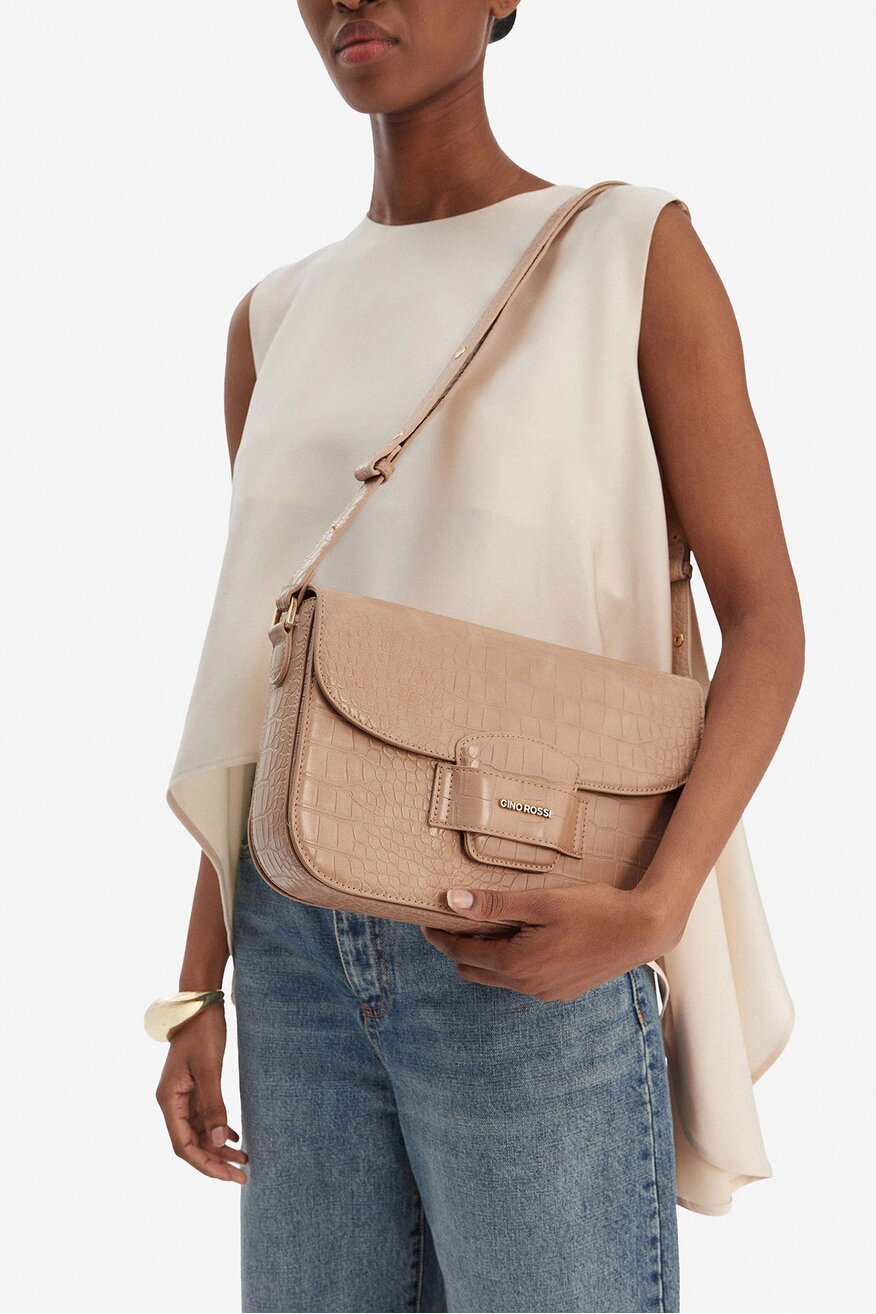 
                Сумка З Ремінцем Gino Rossi БЕЖЕВИЙ - 5906751624715