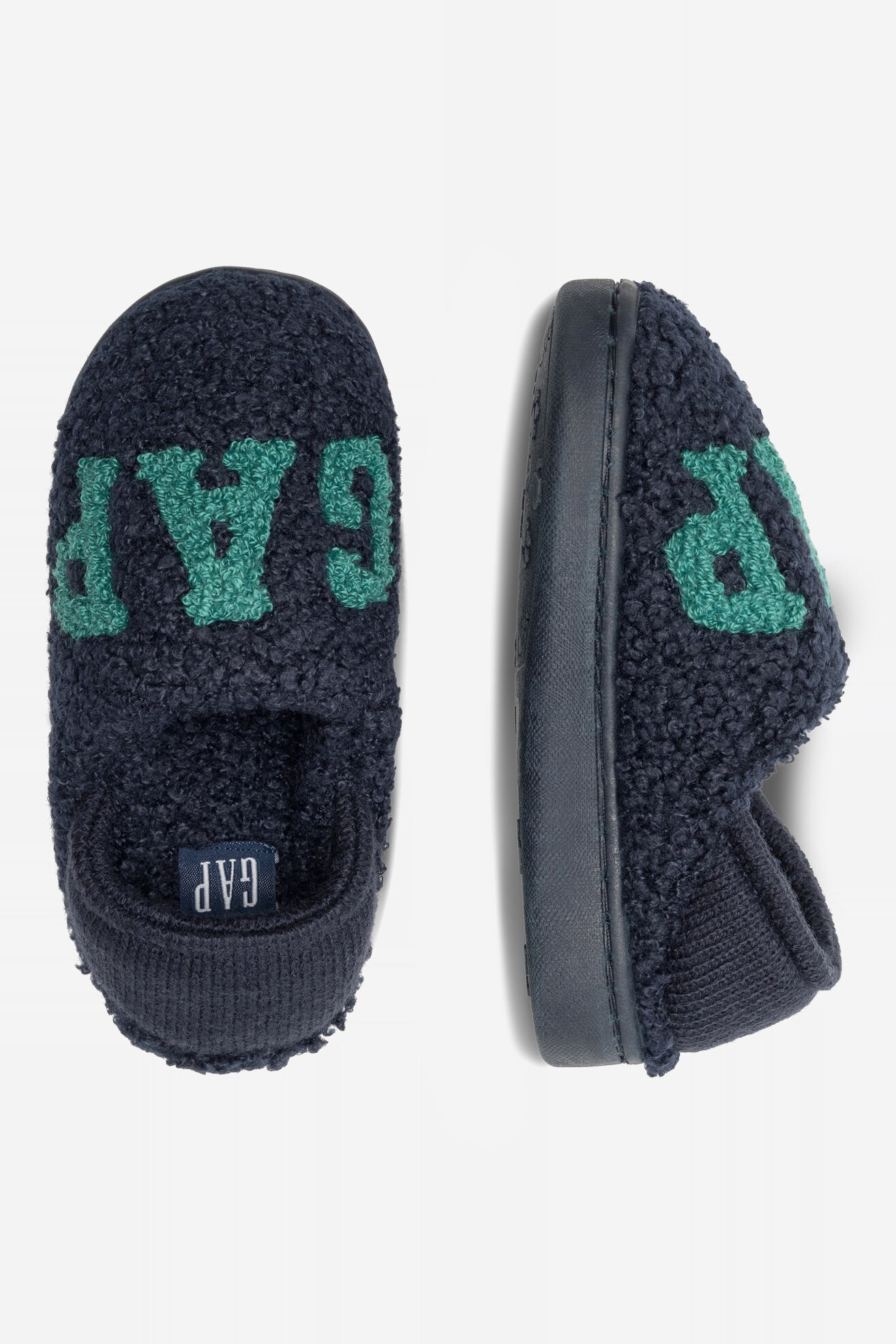 Kapcie GAP PLANO GCJ001F4TKELYBGP Granatowy