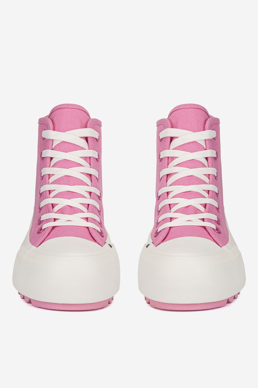 Jenny Fairy - Trampki wysokie na platformie - 5905588891789