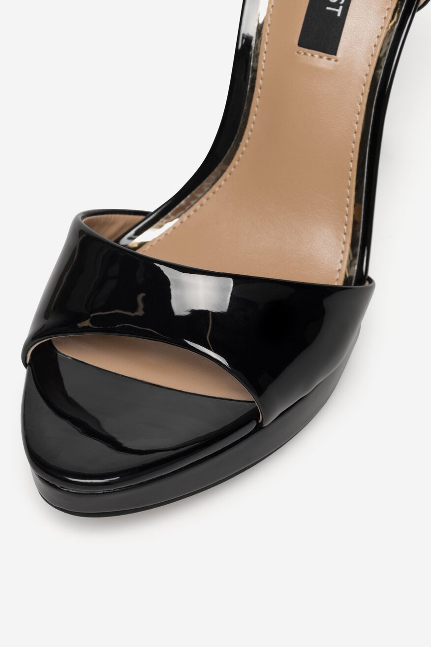 Sandály NINE WEST ČERNÁ - 5905588573951