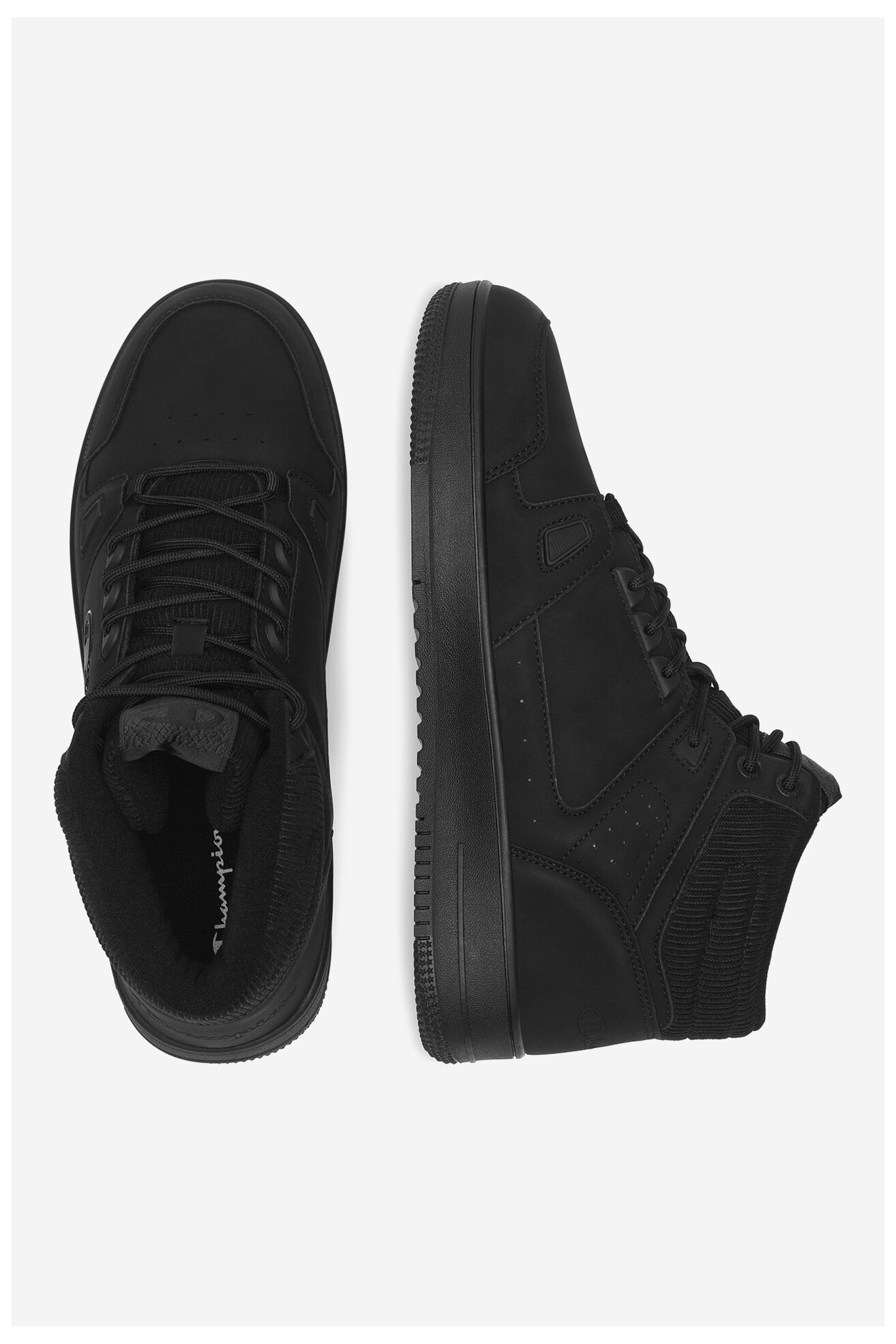 Спортни обувки Champion RD18 MID CORD MID S22295-KK001 ЧЕРЕН