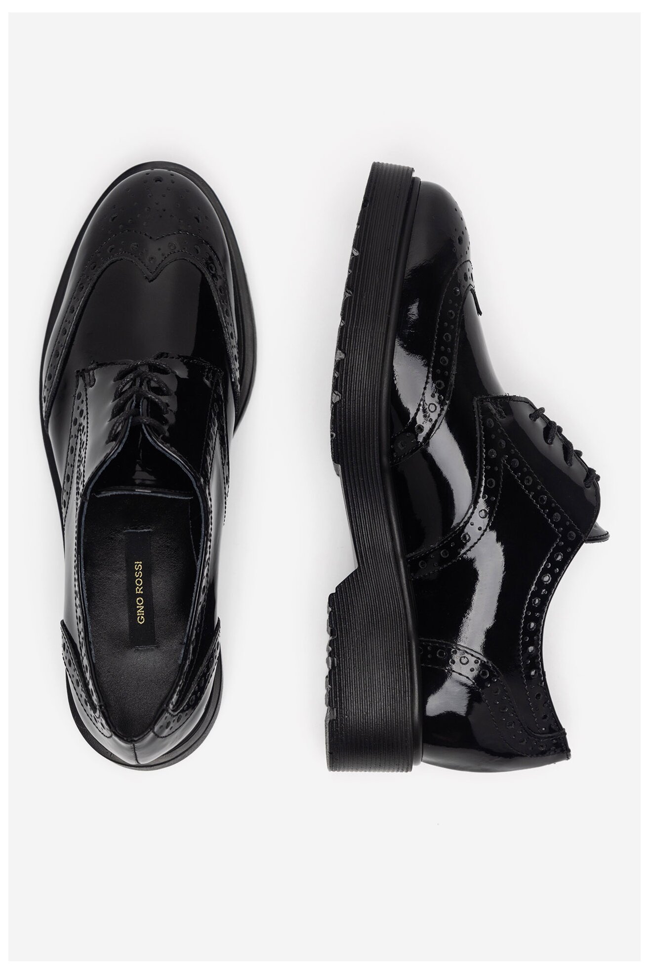 Półbuty Gino Rossi BELLA-124-25900W Czarny