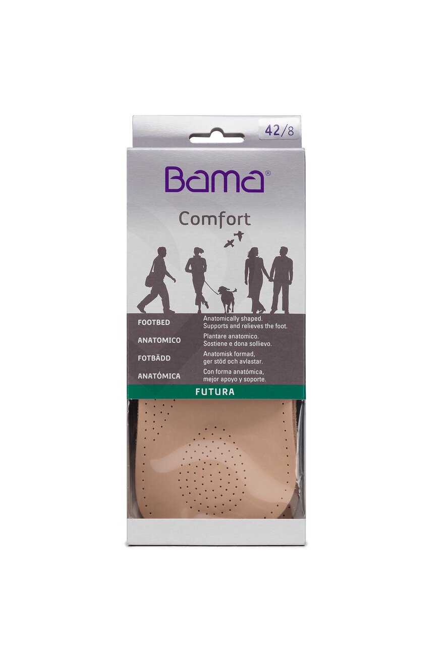 
                BAMA - Wkładki do butów skórzane, Wkładki profilowane skórzane - 4053201001013