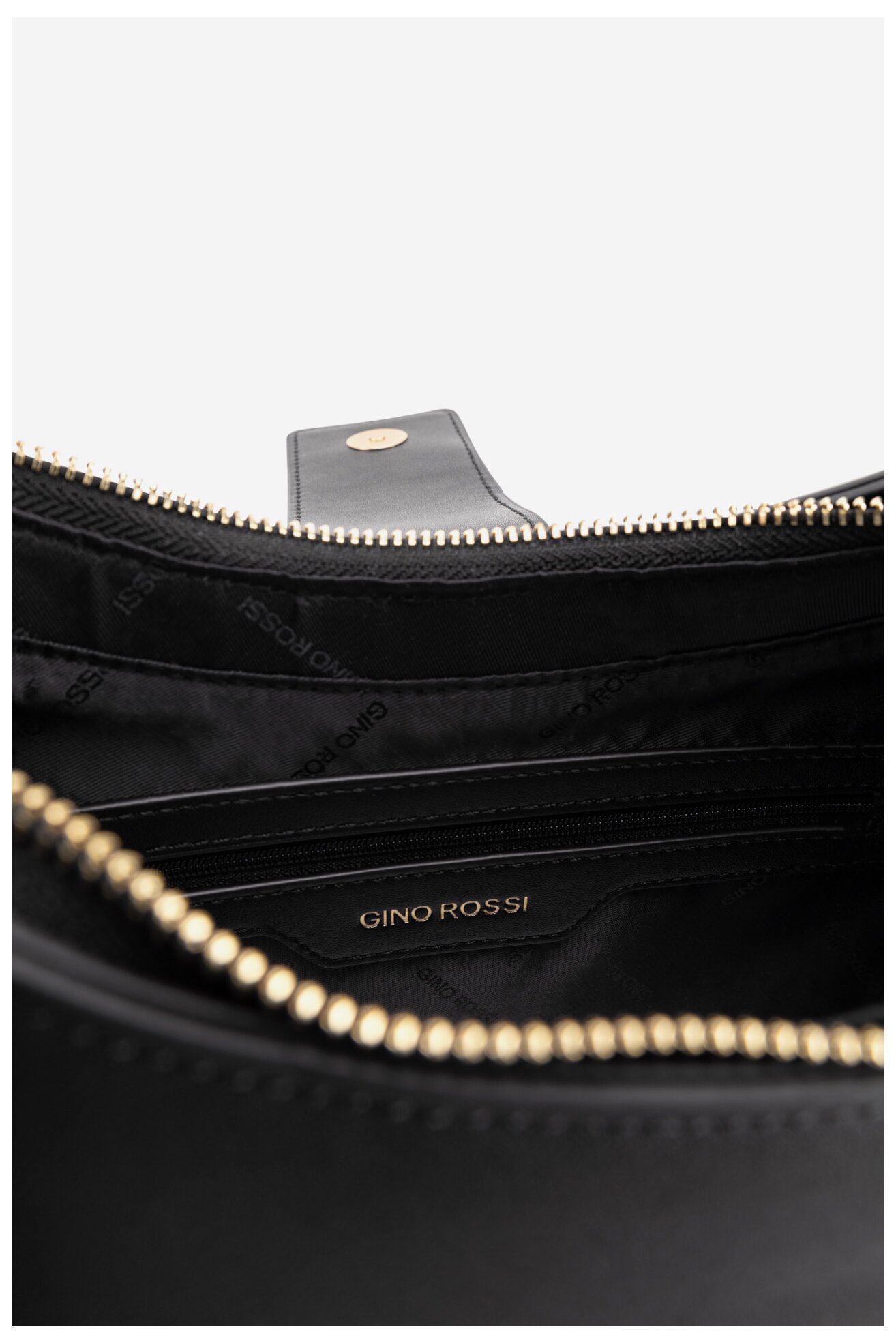Kézitáska Gino Rossi 1-2 FEKETE