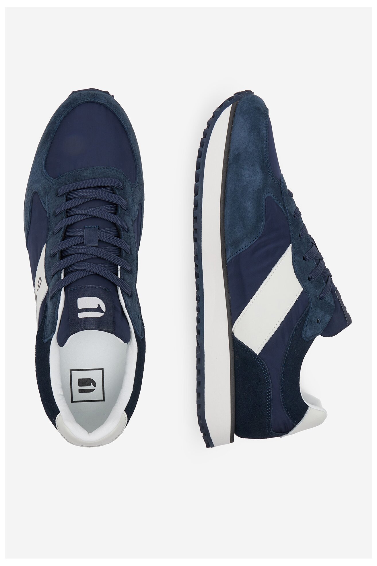 Tornacipő G-STAR RAW XAVIER-01-WE SÖTÉTKÉK