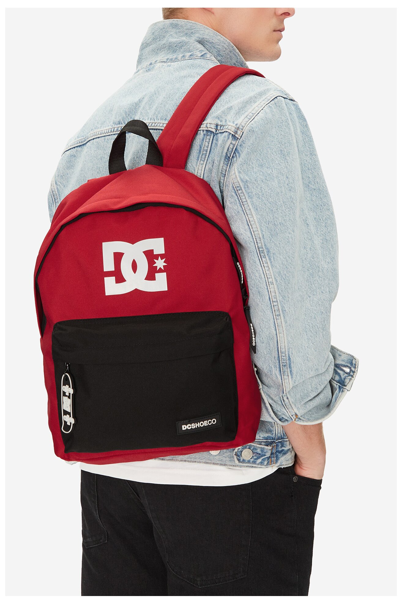 Рюкзак DC Shoes DCI-P-002-07 ЧЕРВОНИЙ
