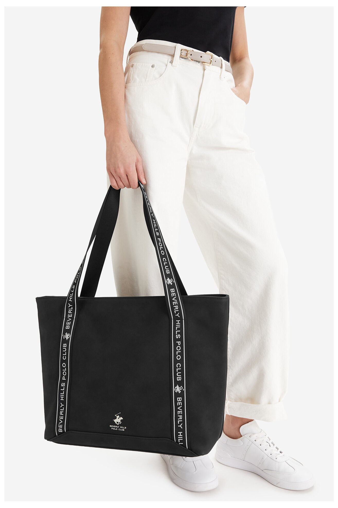 Дамска чанта Beverly Hills Polo Club CWBEO-BHPC-L-016-09 ЧЕРЕН