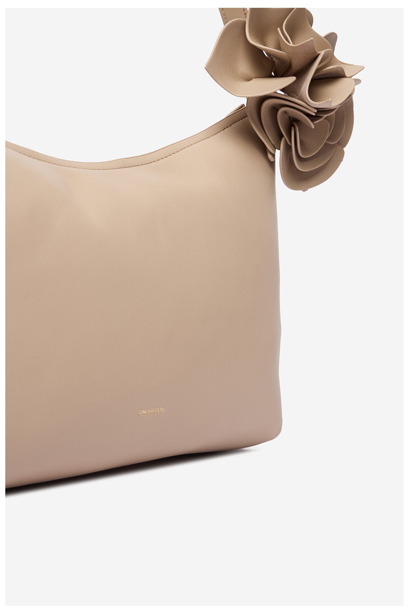 Сумка З Ремінцем Gino Rossi C-LDA8483 БЕЖЕВИЙ