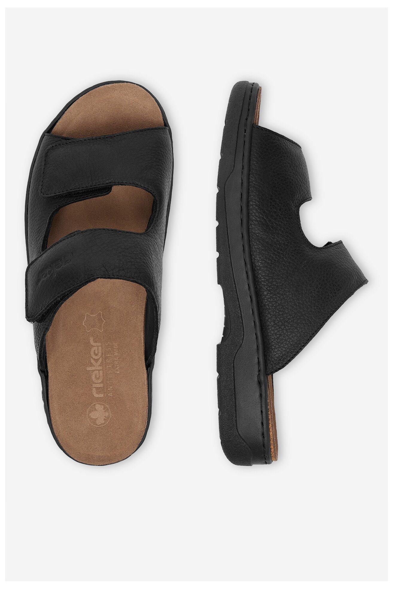 Klapki Rieker CEO-20390-00 Czarny