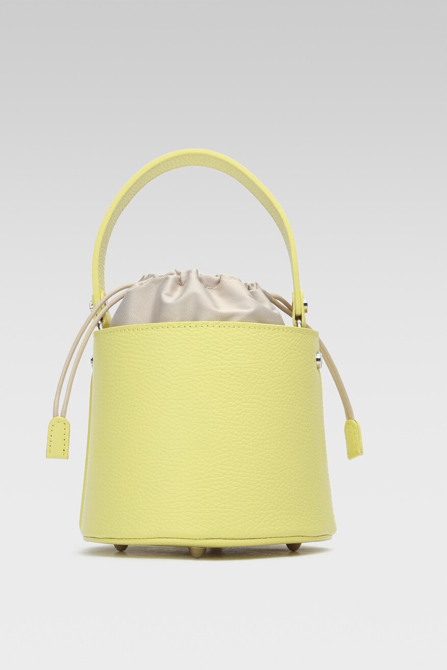 
                Gino Rossi - Torebka mała skórzana koszyk - 5904248540531