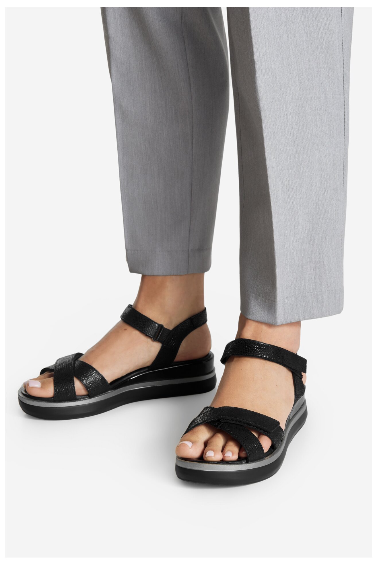 Сандалі Lasocki WI23-MINT-03 ЧОРНИЙ