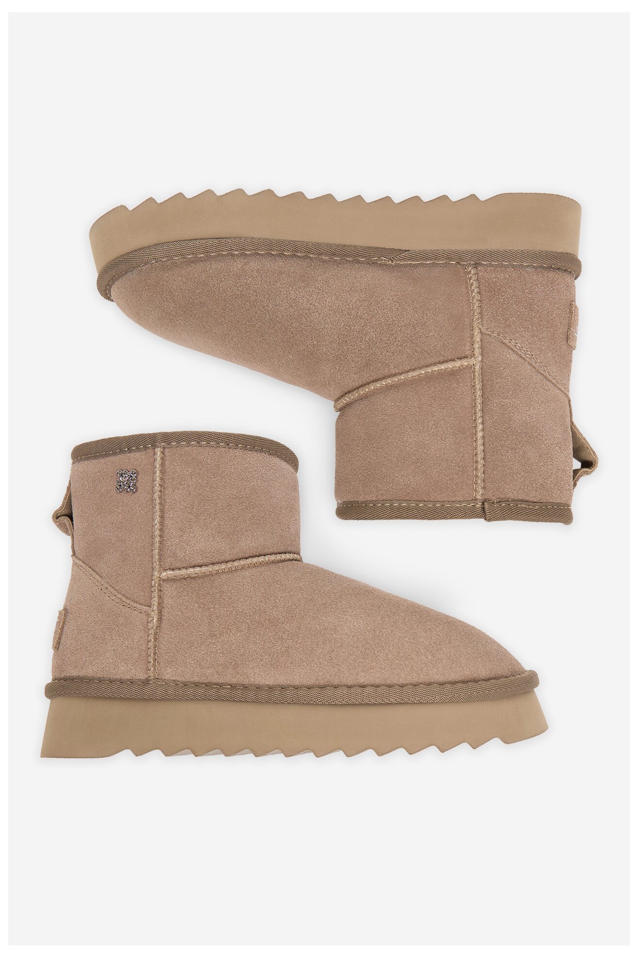 Botki NINE WEST CEO-NASR-01 Beżowy