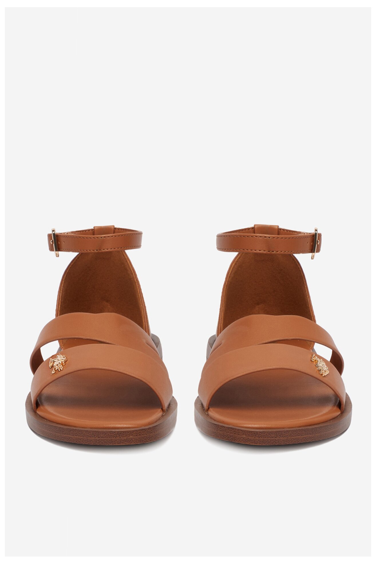 Sandały U.S. POLO ASSN. EO-CASSIE003W/6Y1 Camel