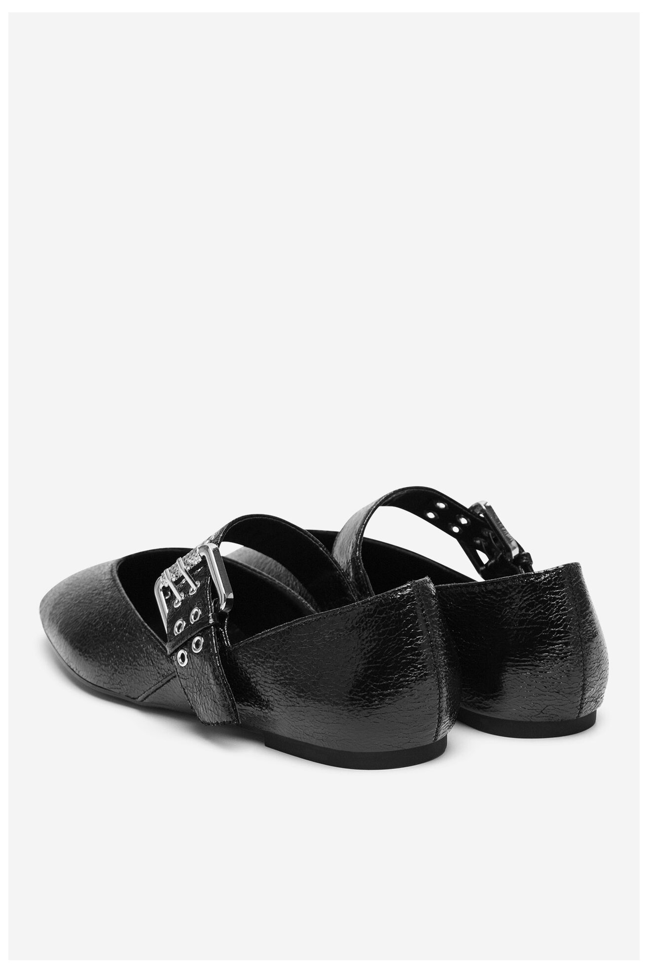 Baleríny DeeZee HY23066-1 ČERNÁ