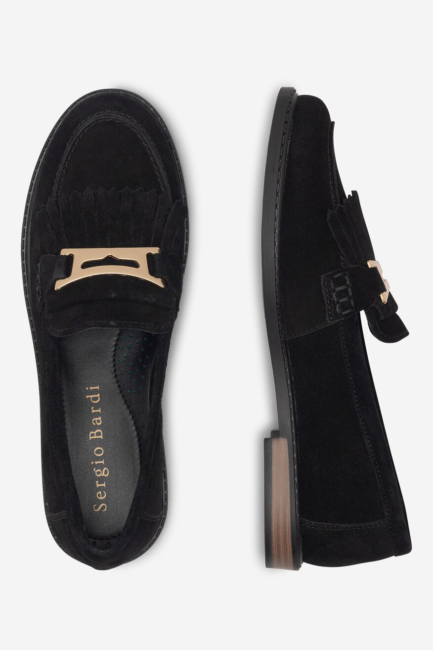 
                Sergio Bardi - Loafersy zamszowe - 5905588362432