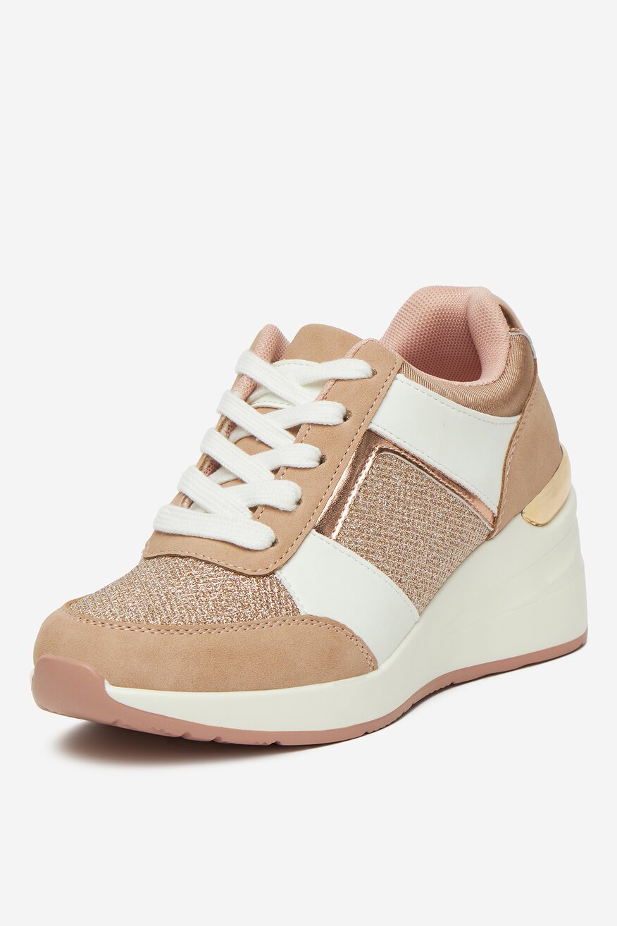 DeeZee - Sneakersy na koturnie - 5906751075357