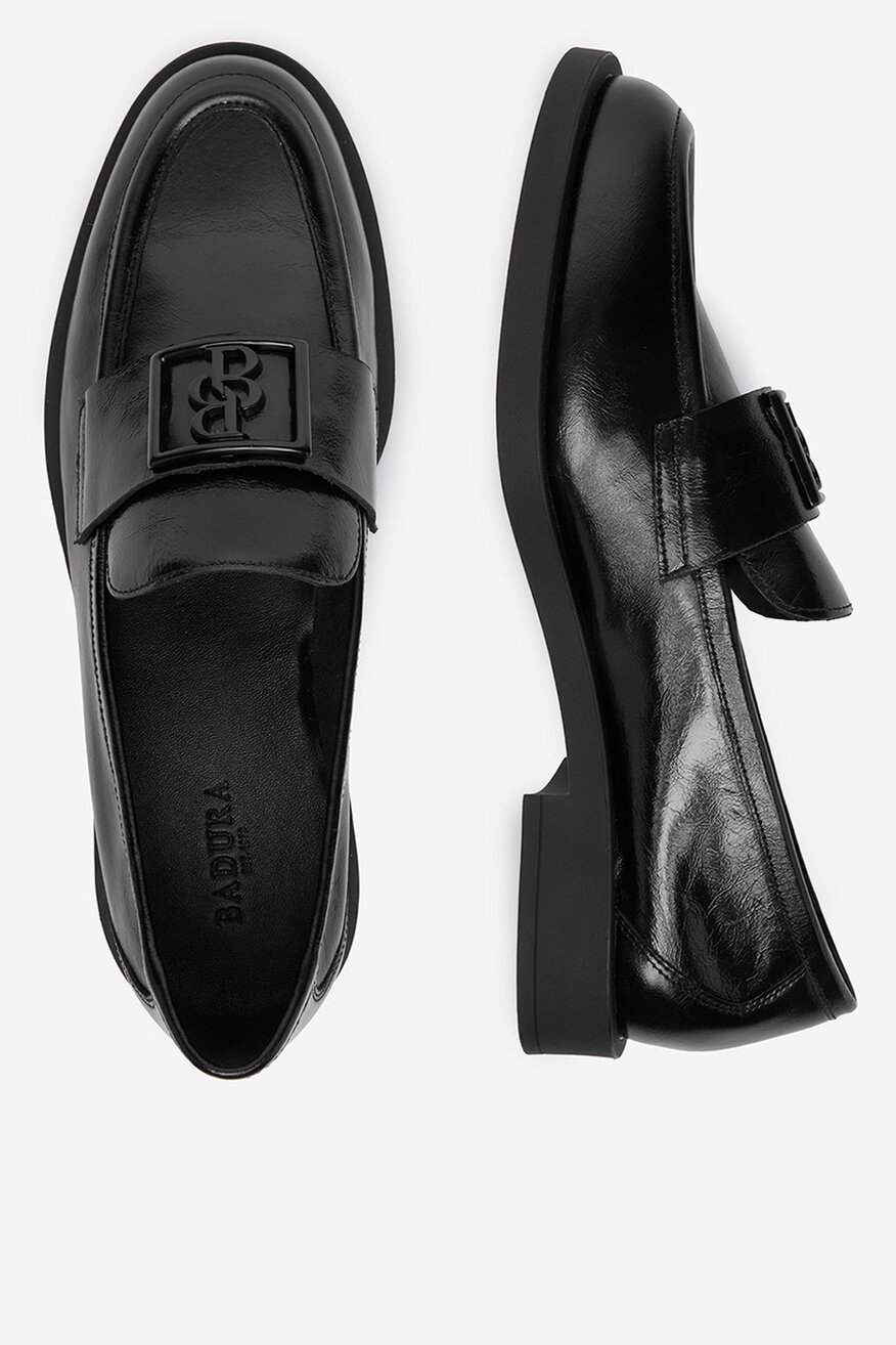 Badura - Loafersy skórzane - 5906751671740