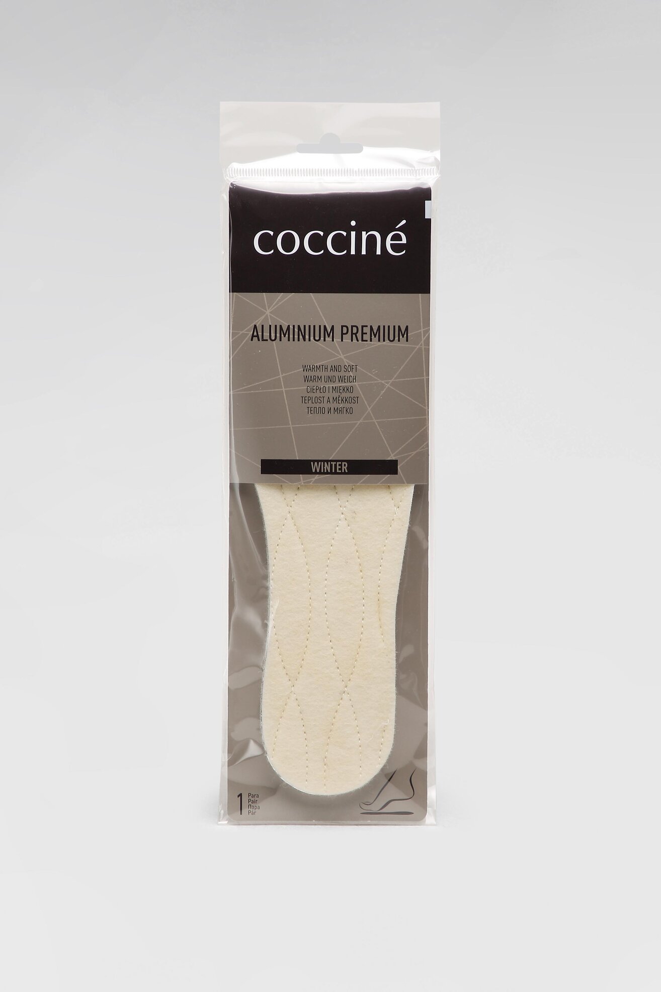 Устілки Для Взуття Coccine ALUMINIUM PREMIUM WKŁADKA NR 37-38AZ МІКС