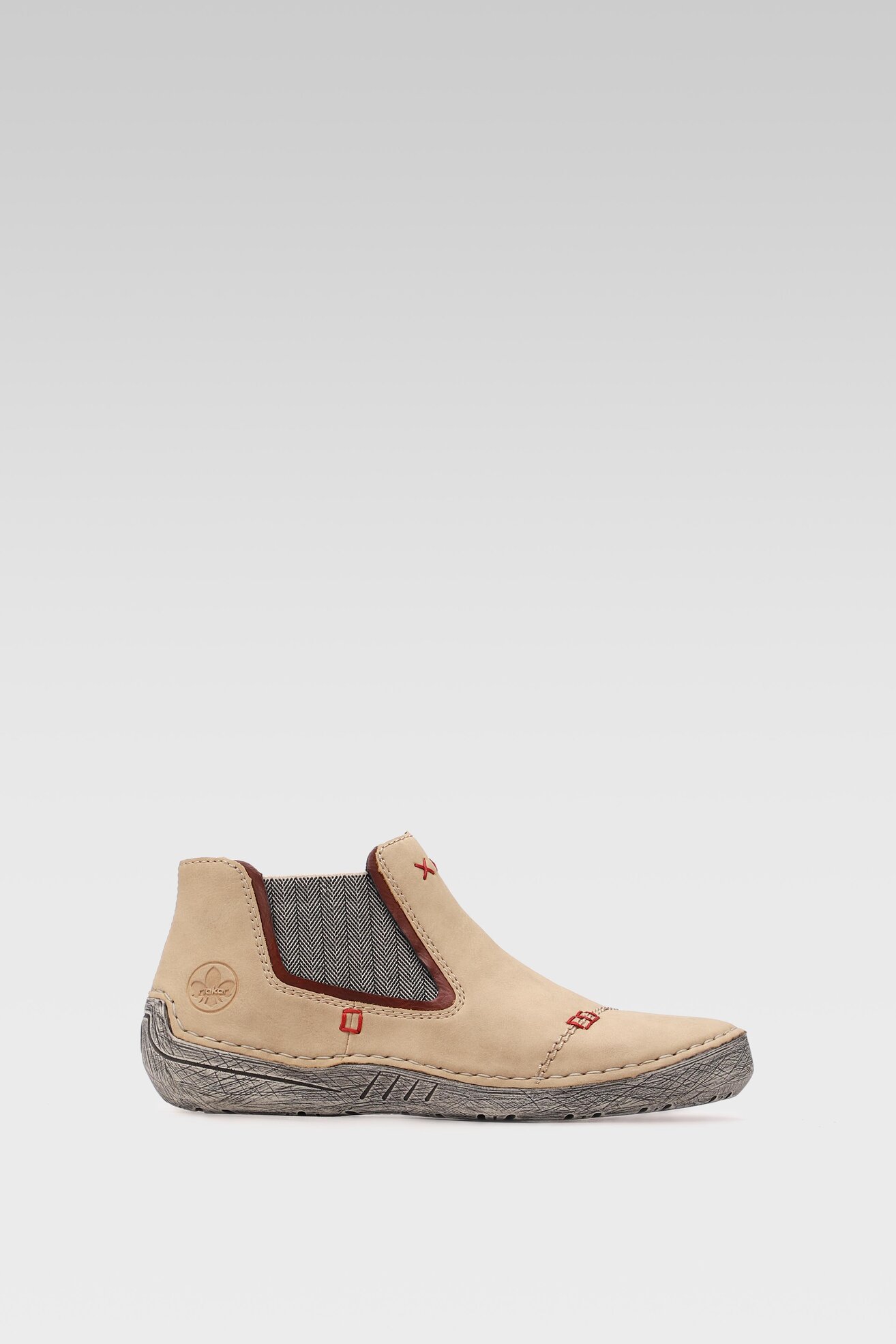 Botki Rieker 52598-60 Beżowy