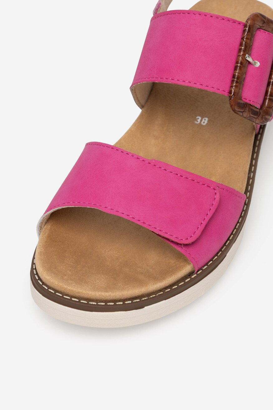 
                Remonte - Skórzane sandały - 2230056158907