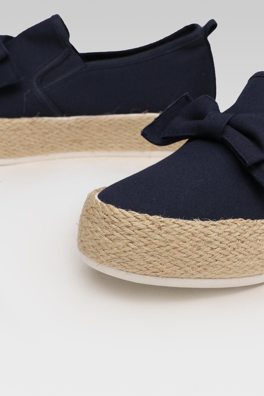 
                Jenny Fairy - Espadryle na koturnie z platformą boho - 5903698575971