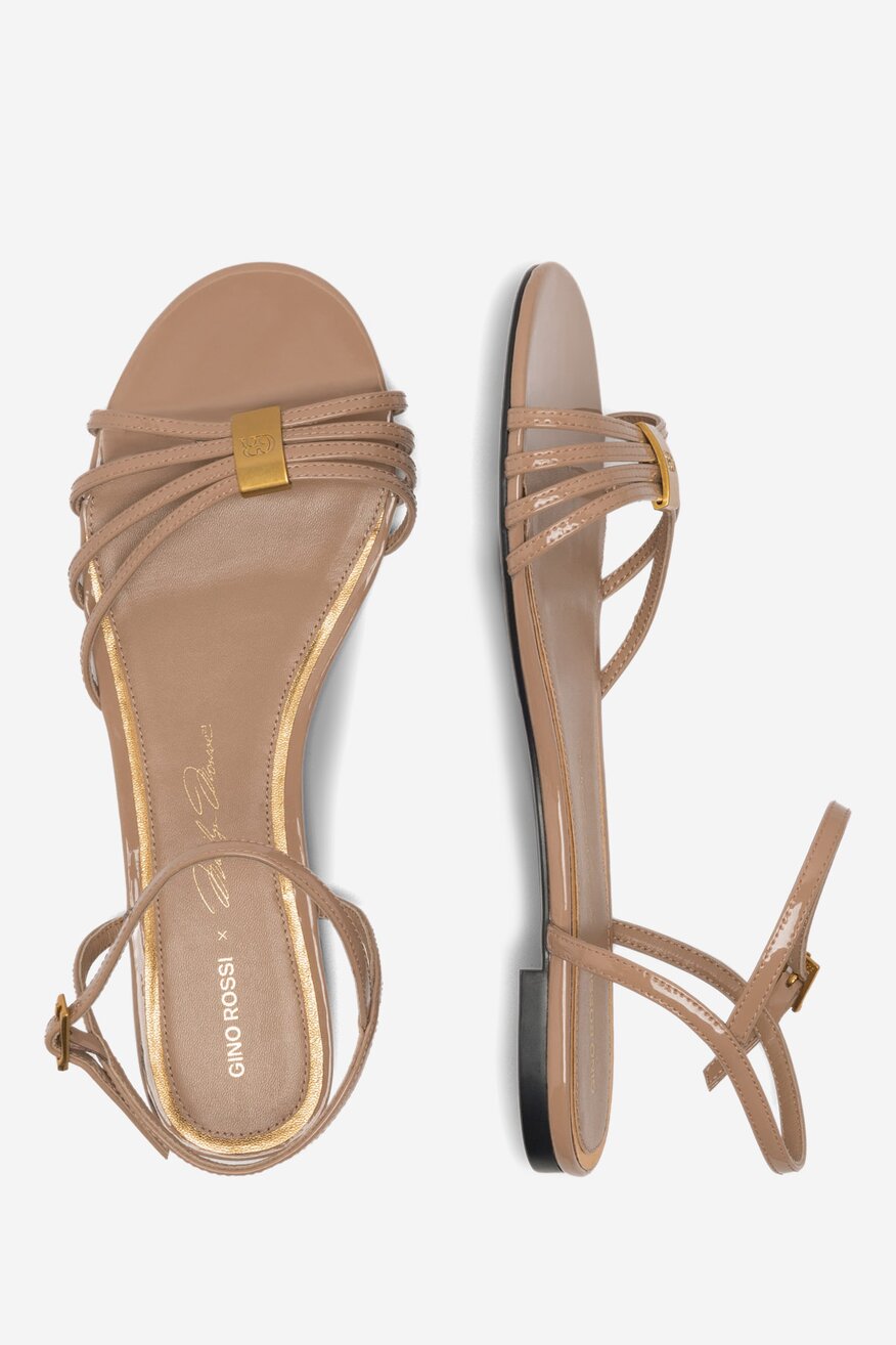 Gino Rossi - Sandały skórzane - 5905588623137