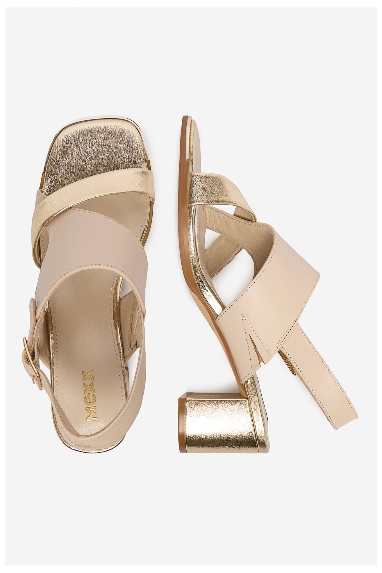 Sandały Mexx EO-WS1161-03 Beżowy