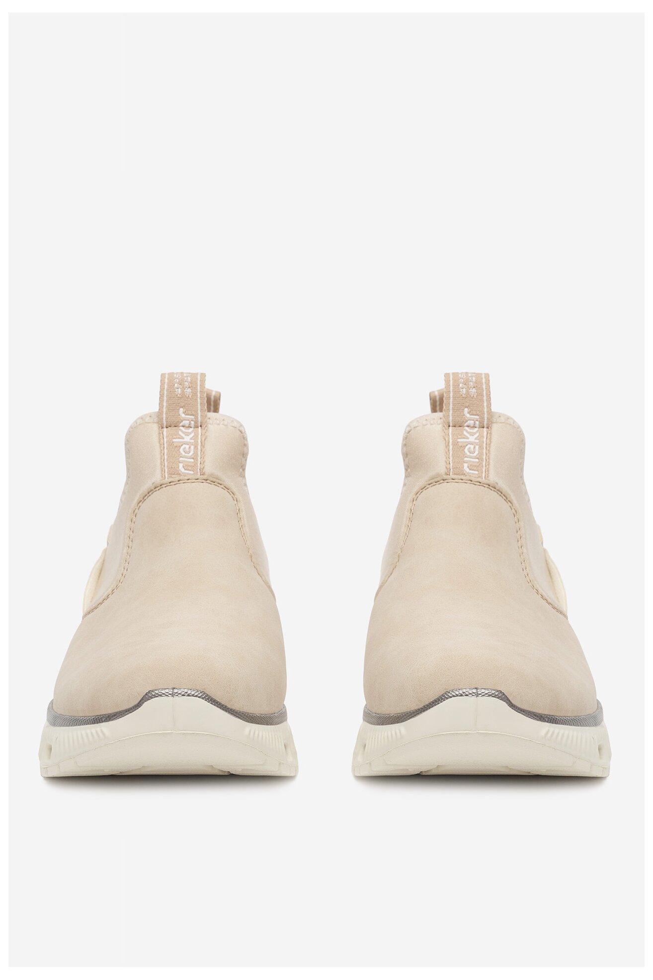 Półbuty Rieker M6053-62 Beżowy