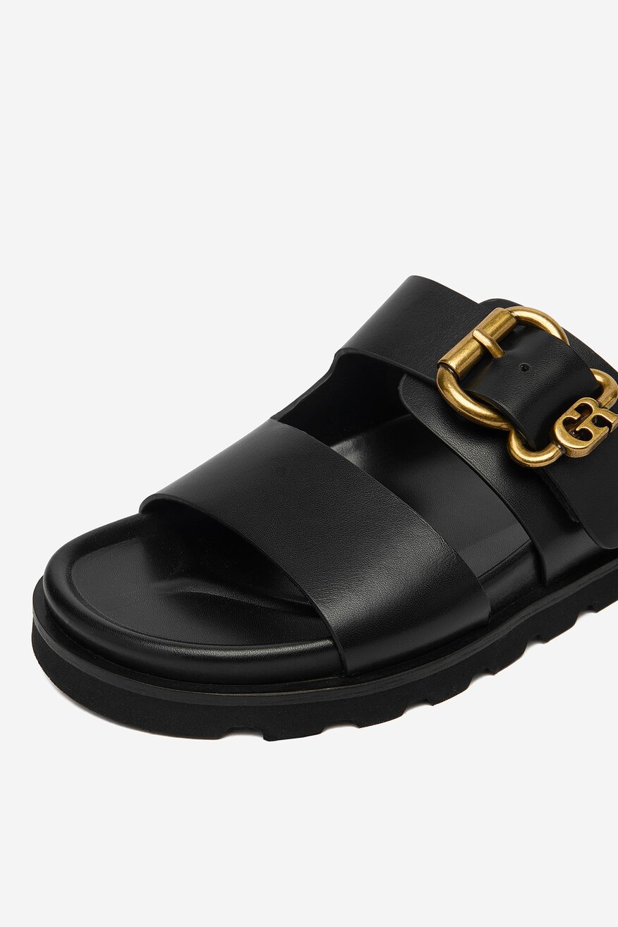 
                Gino Rossi - Klapki skórzane - 5907964028079