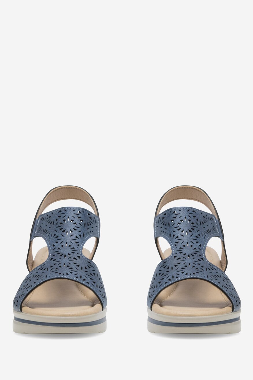 Sandály Clara Barson BLANKYTNĚ MODRÁ - 5905588600374
