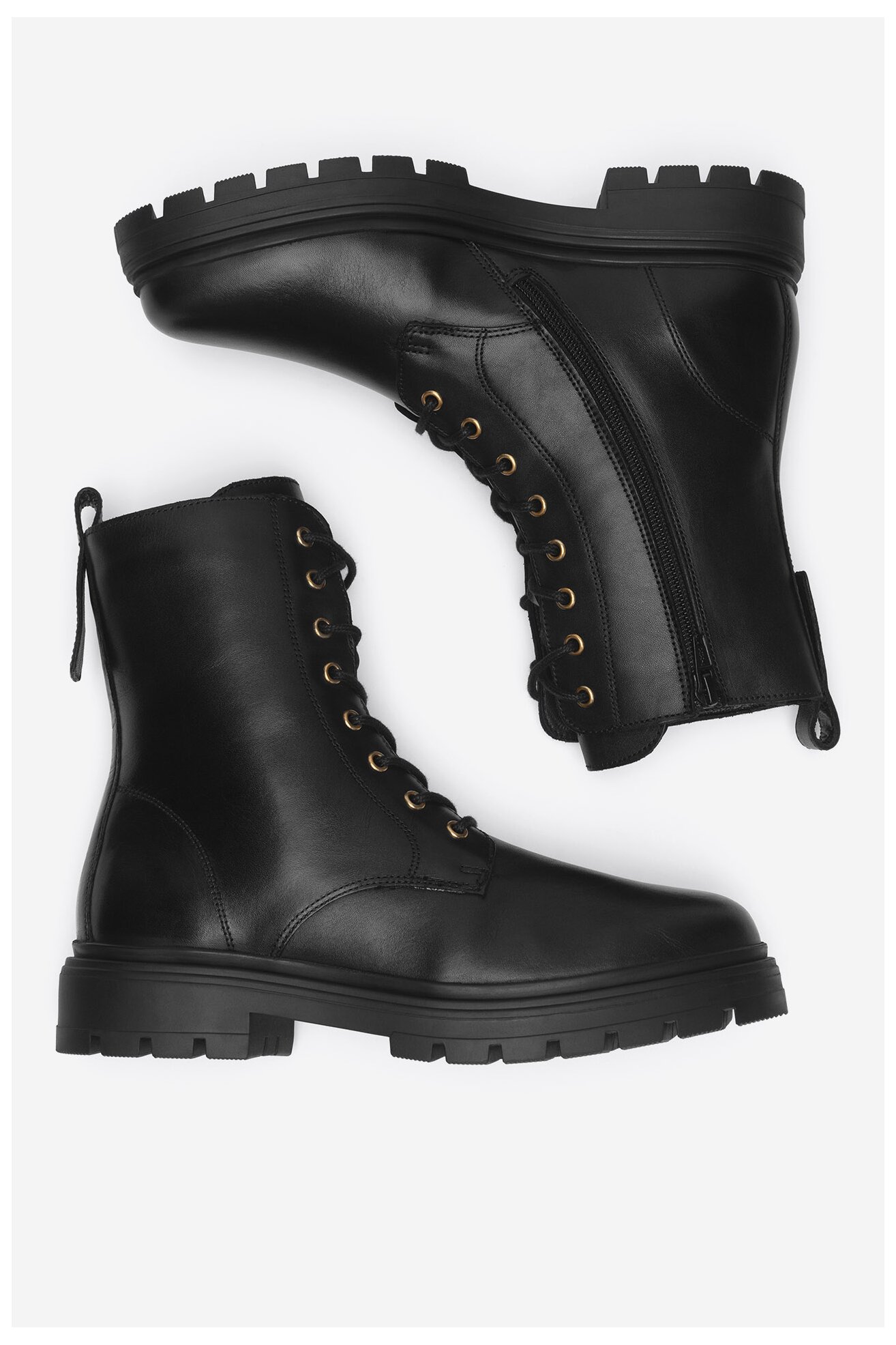 Šněrovací vyšší obuv Lasocki Young PASCAL CI12-PASCAL-08 ČERNÁ