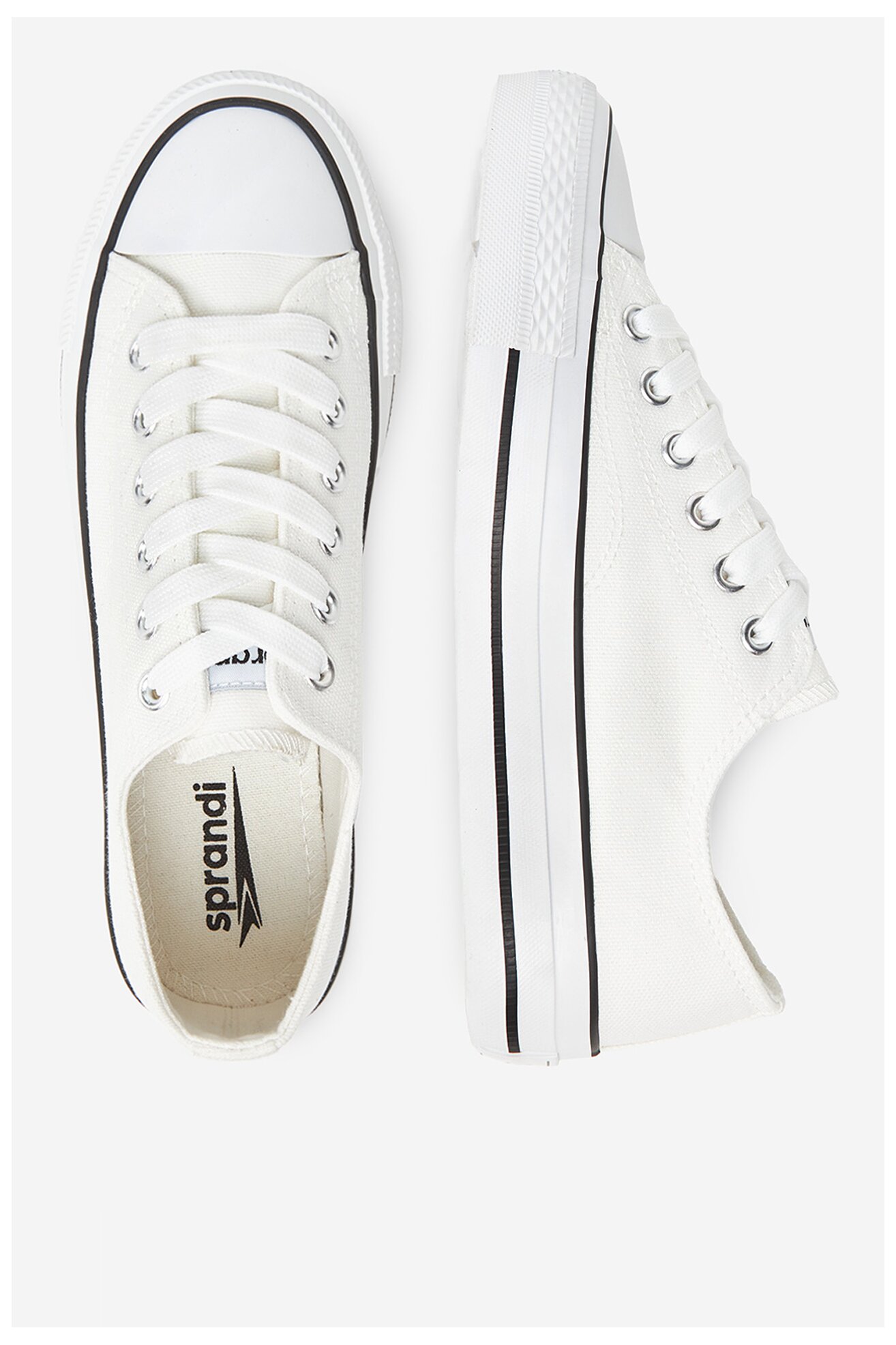 Pantofi pânză Sprandi CEO-YL201402 ALB