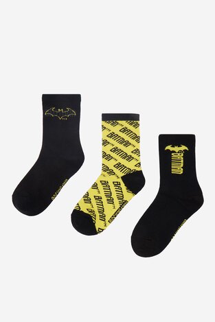 Шкарпетка Batman CEO-ACCCS-AW26-221WBBAT(3-PACK) ЧОРНИЙ