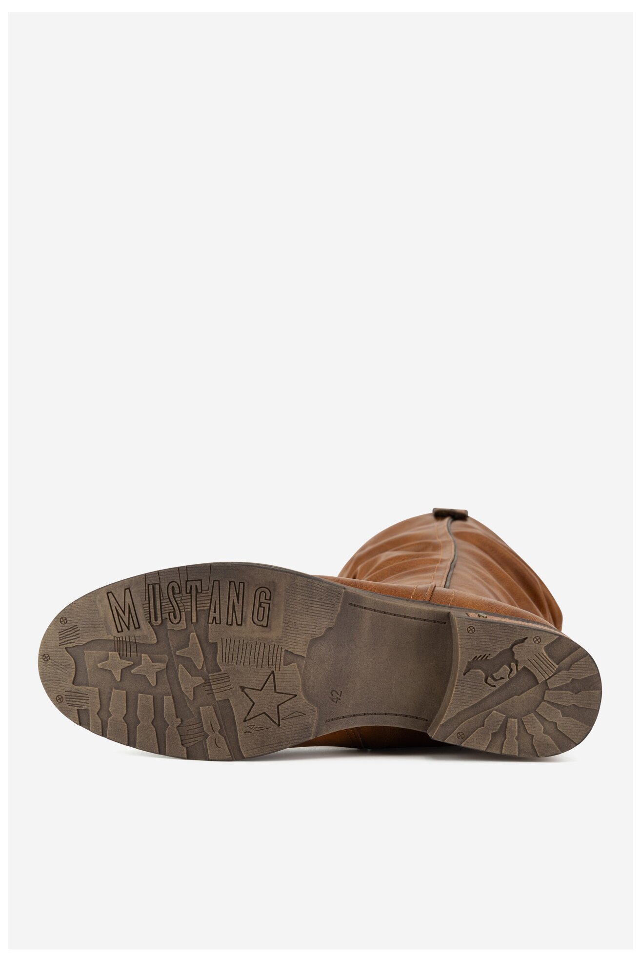 Kozaki Mustang 1293-602 Brązowy