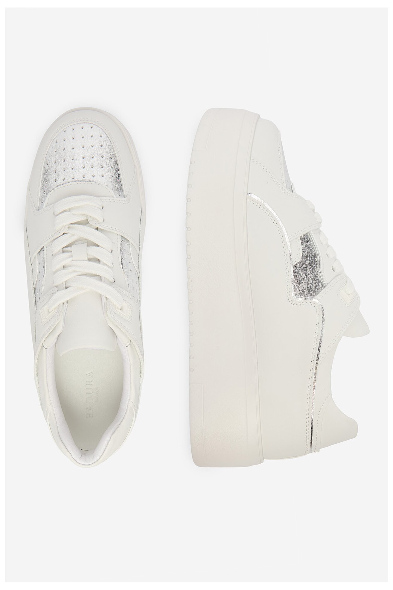 Сникърси Badura CEO-ARNA-01 СРЕБРИСТ