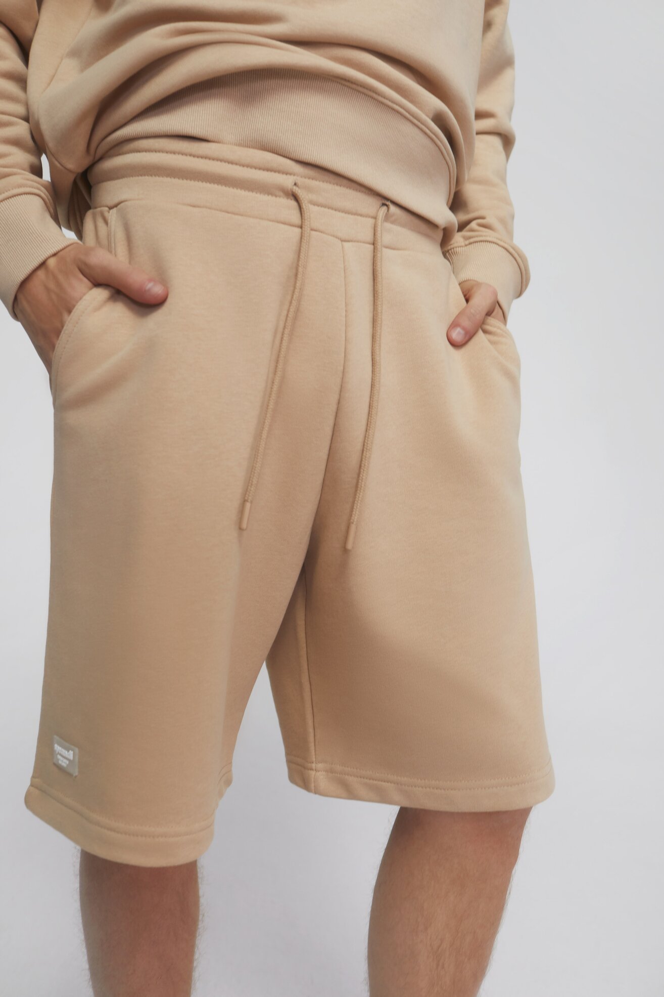 Spodenki Sprandi SS21-SHM001 Beżowy