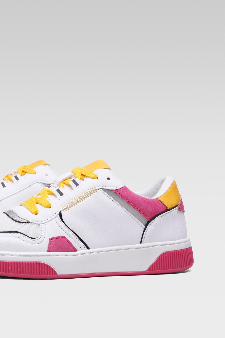 
                Nylon Red - Sneakersy sznurowane - 5904248617783