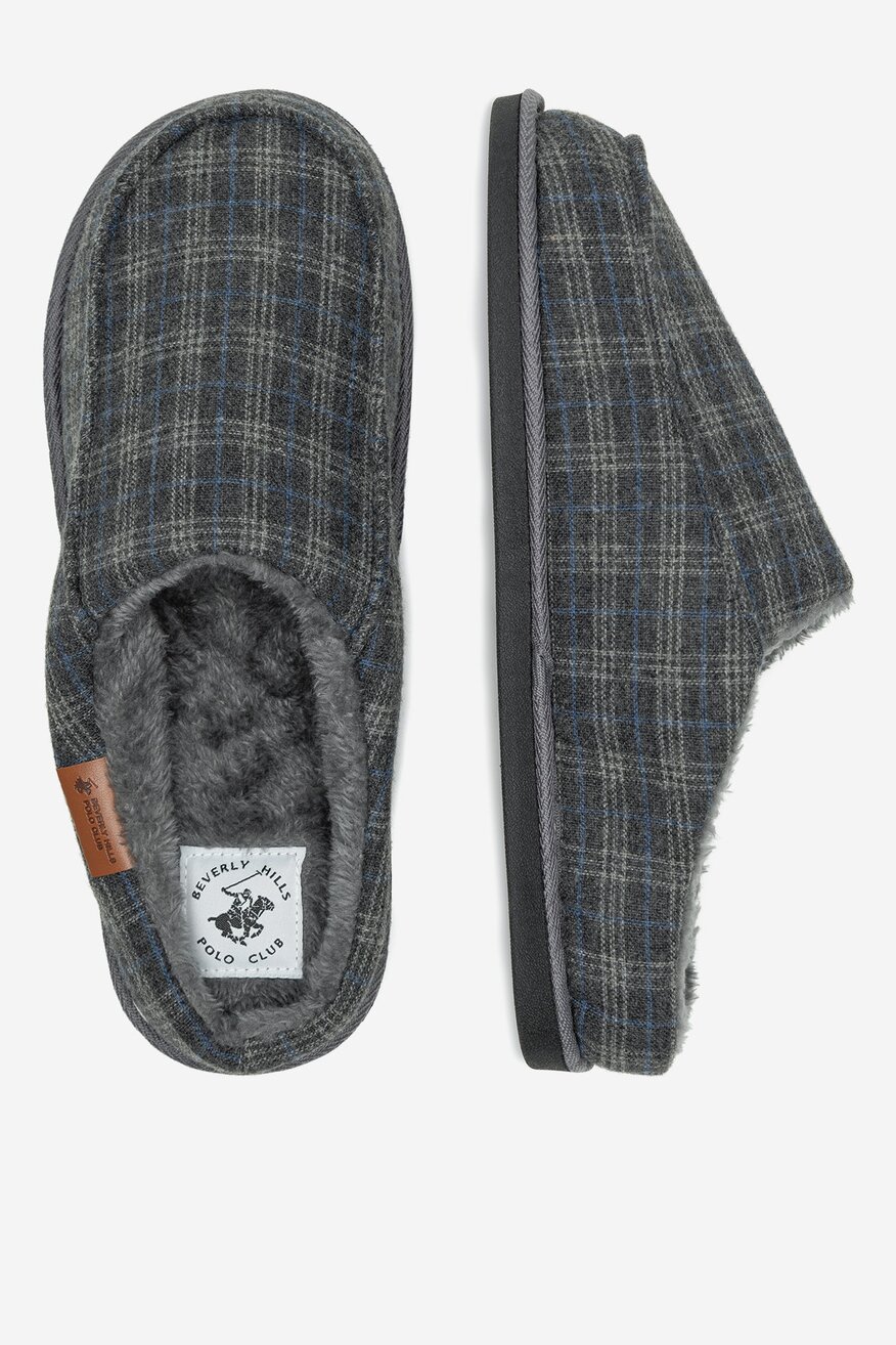 
                Beverly Hills Polo Club - Kapcie ocieplane - 5903419627521