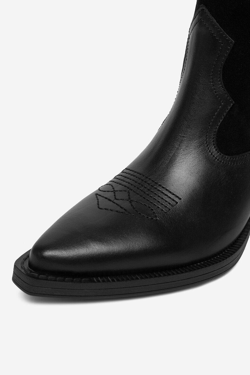 Badura - Kozaki skórzane - 5906751388587